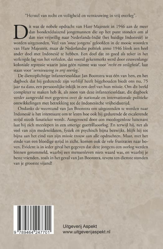 Dagboek Indonesië (West-Java) van Jan Boonstra (Paperback)