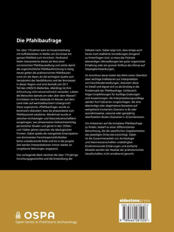 Die Pfahlbaufrage (Hardback)