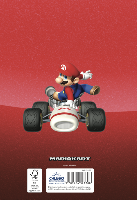 Mario Kart - Schoolagenda 2022/023 (Hardback)