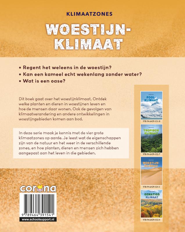 Woestijnklimaat (Hardback)
