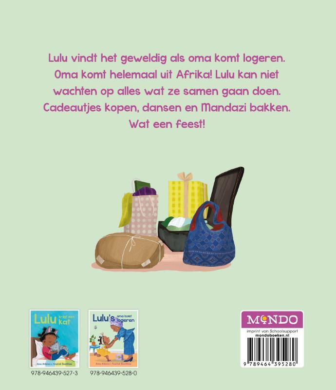 Lulu's oma komt logeren (Hardback)