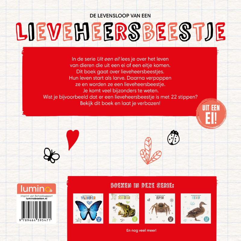 De levensloop van een lieveheersbeestje (Hardback)