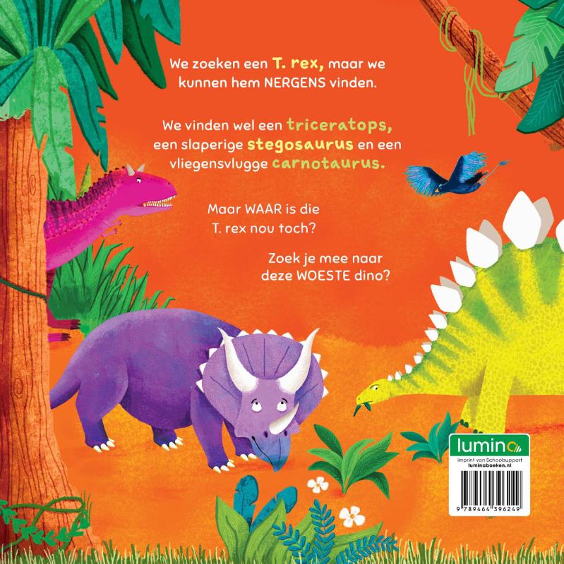 Op zoek naar een T. rex (Hardback)