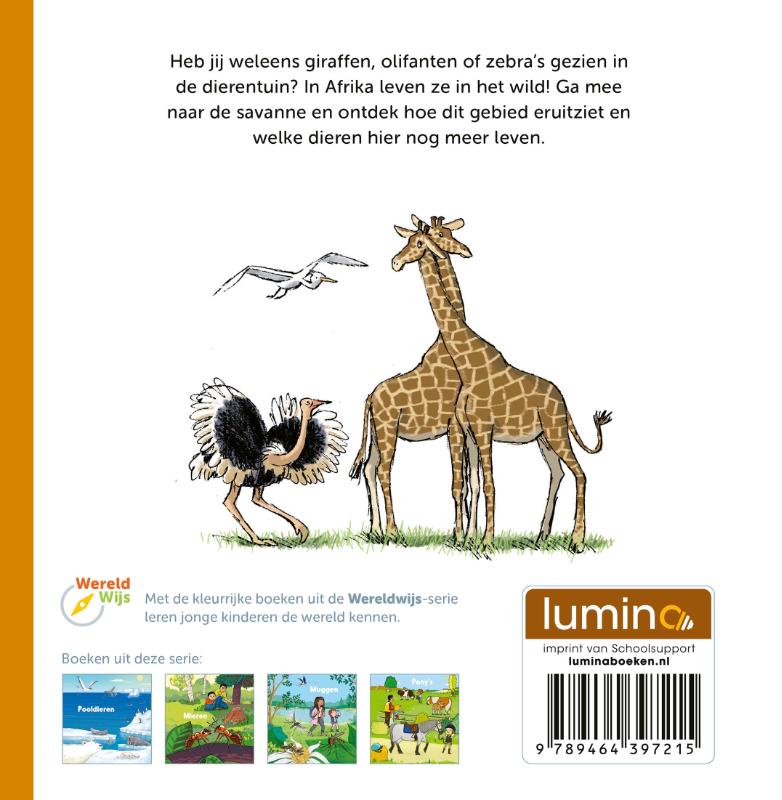 Savannedieren (Hardback)