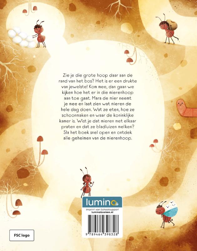 Op bezoek bij de mieren (Hardback)