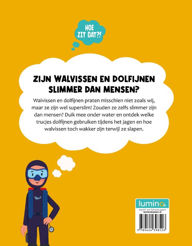 Zijn walvissen en dolfijnen slimmer dan mensen? (Hardback)