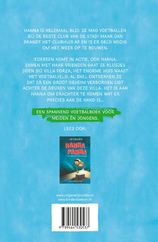 Hanna Panna en het geheim van Villa Forza (Hardback)