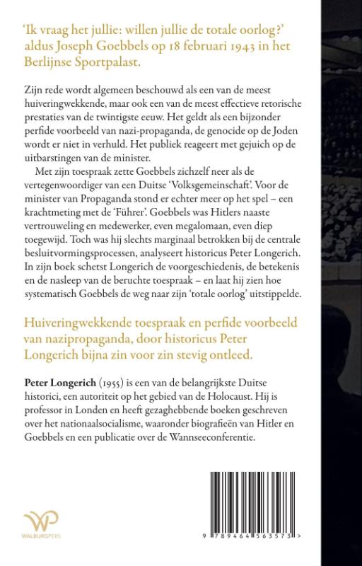De Sportpalastrede 1943 (Paperback)