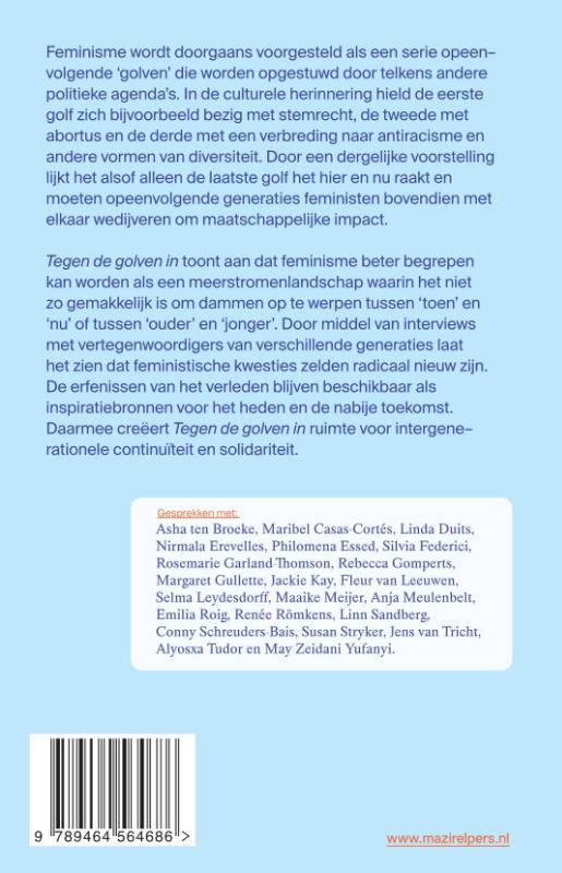 Tegen de golven in (Paperback)