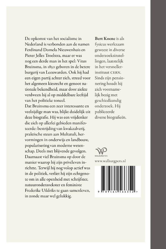 Wereldverbeteraar Vitus Bruinsma, 1850-1916 (Paperback)