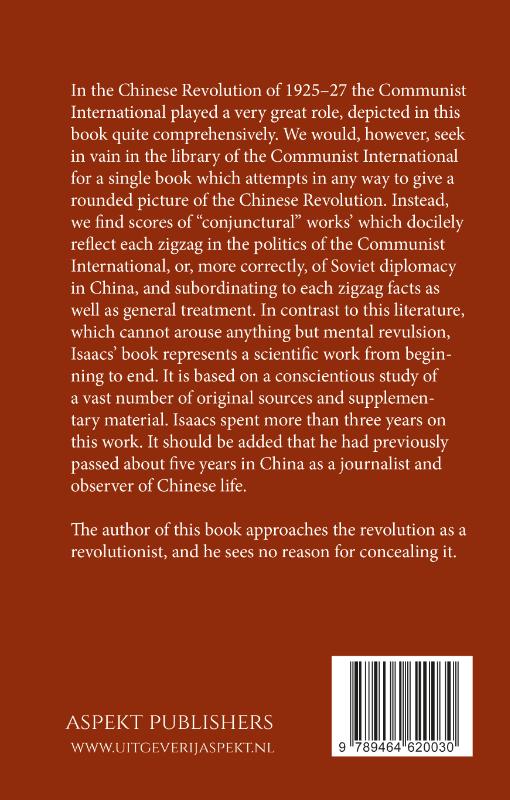 Problems of the Chinese Revolution (Paperback)
