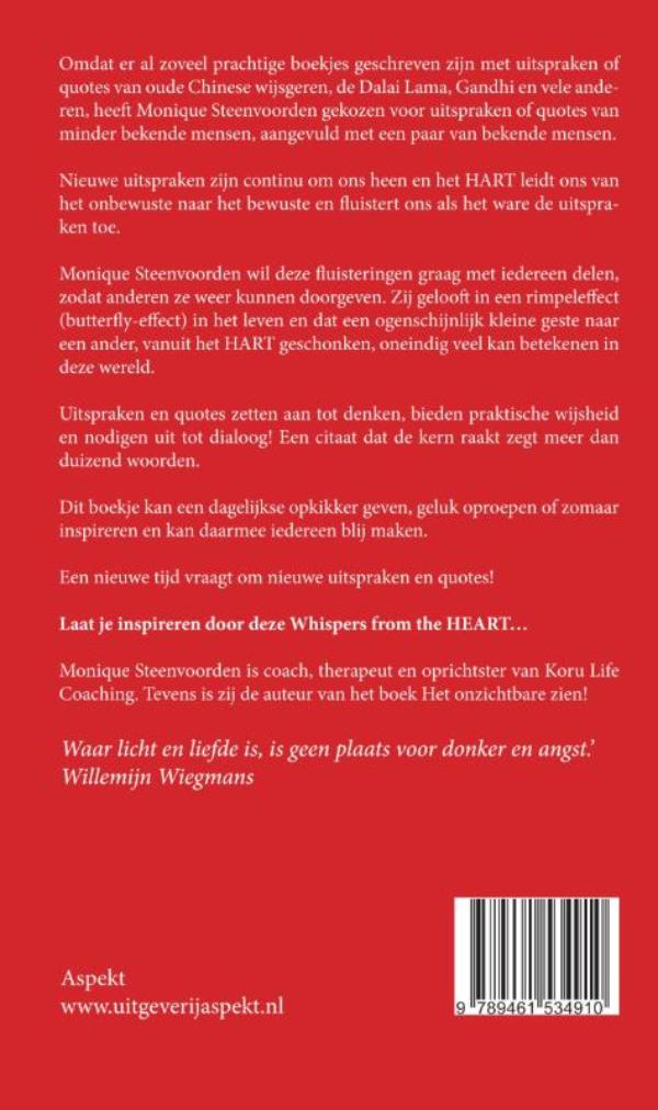 Whispers from the heart (E-book)