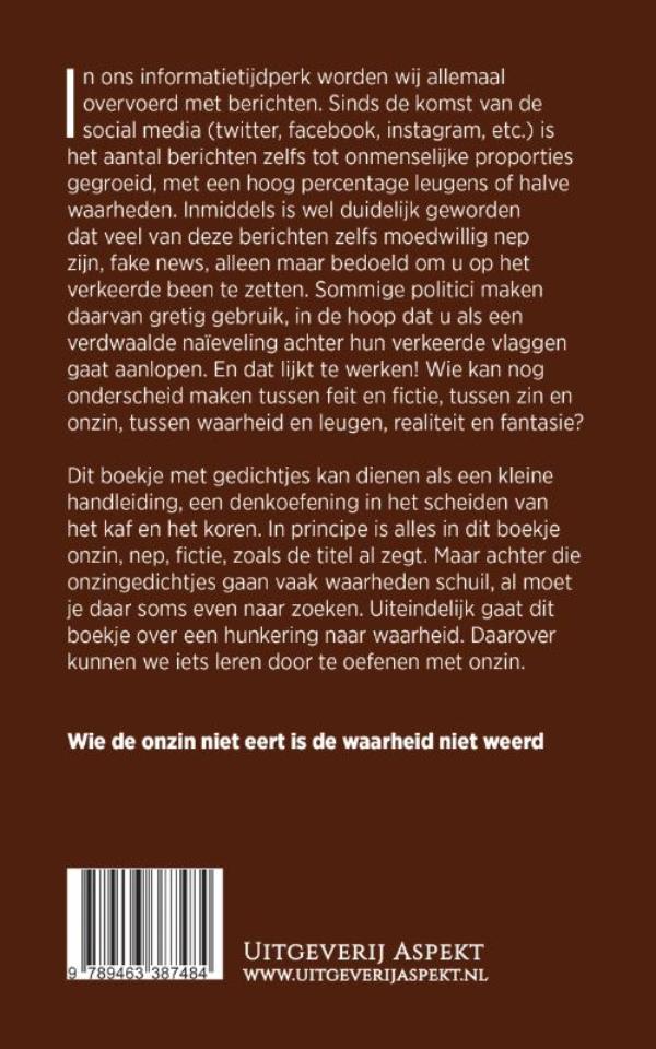 Allemaal onzin! Hoewel...? (E-book)