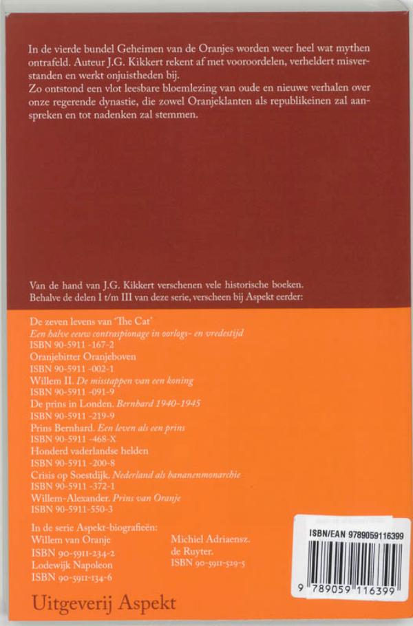 Geheimen van de Oranjes (E-book)