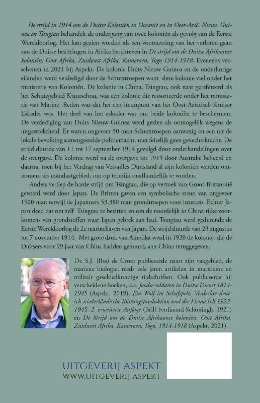 De strijd om de Duitse koloniën in Oceanië en in Oost-Azië (Paperback)