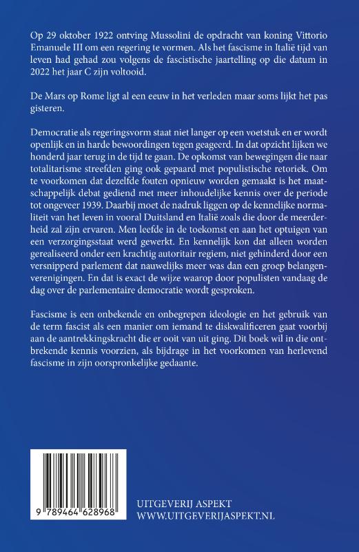 Het jaar C Era Fascista (Paperback)