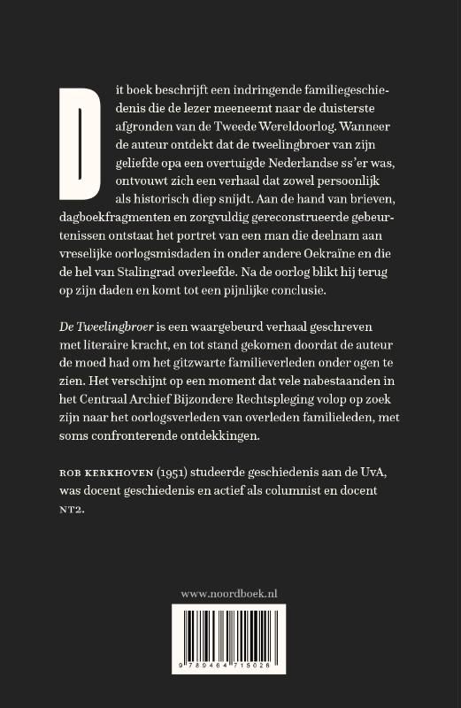 De tweelingbroer (Paperback)