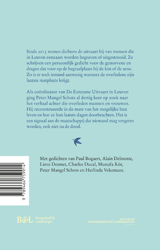 De eenzame uitvaart (Hardback)