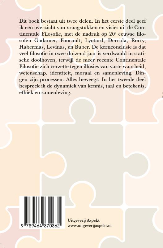 Legpuzzel in continentale filosofie (Paperback)