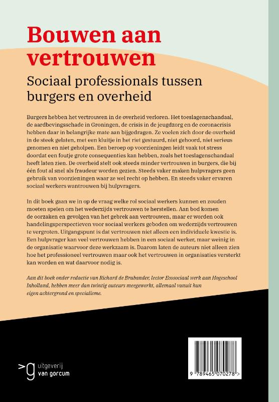 Bouwen aan vertrouwen (Paperback)
