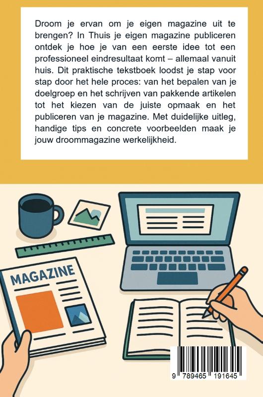 Thuis je eigen magazine publiceren (Paperback)