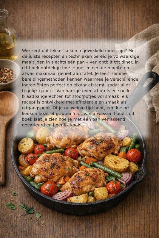 Koken in Eén Pan (Paperback)