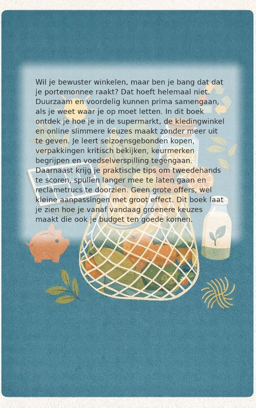 Duurzaam winkelen zonder meer te betalen (Paperback)