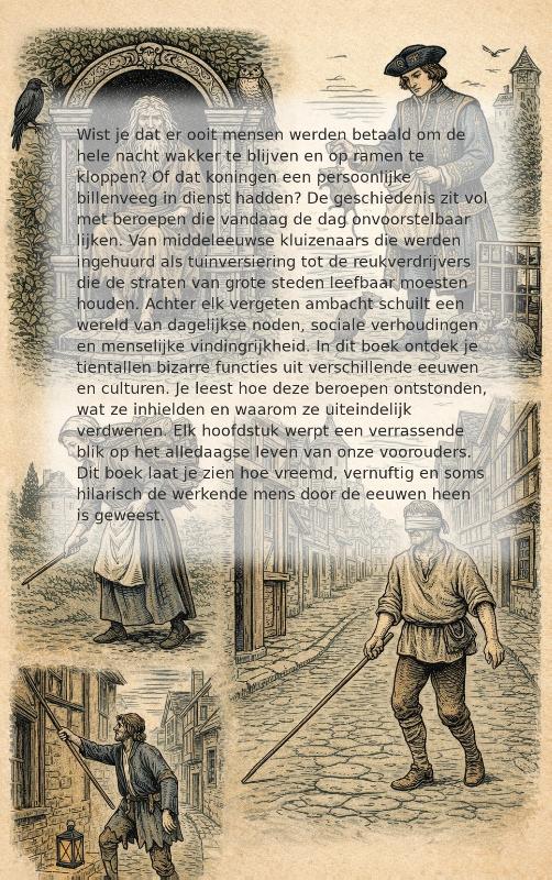 De Vreemdste Beroepen uit het Verleden (Paperback)