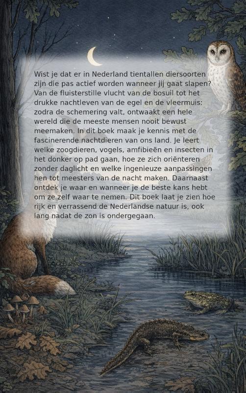 Nachtdieren van Nederland (Paperback)