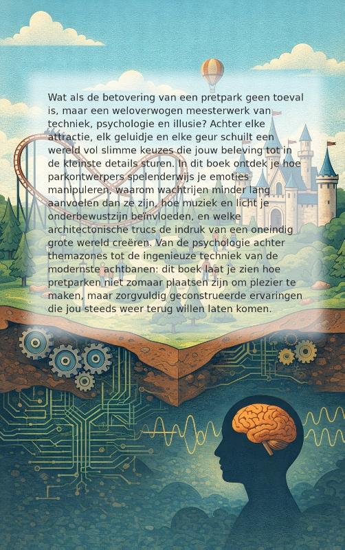 De Verborgen Wereld van Pretparken (Paperback)