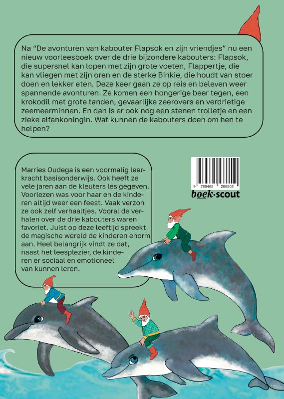 Op reis met kabouter Flapsok en zijn vriendjes (Hardback)