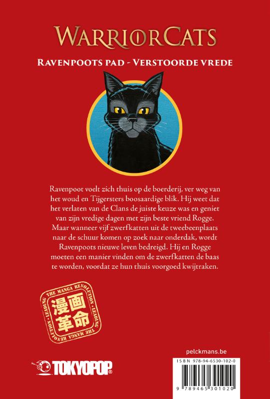 Manga: Ravenpoots pad - Verstoorde vrede (Paperback)