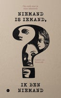 Niemand is iemand, ik ben niemand (Paperback)