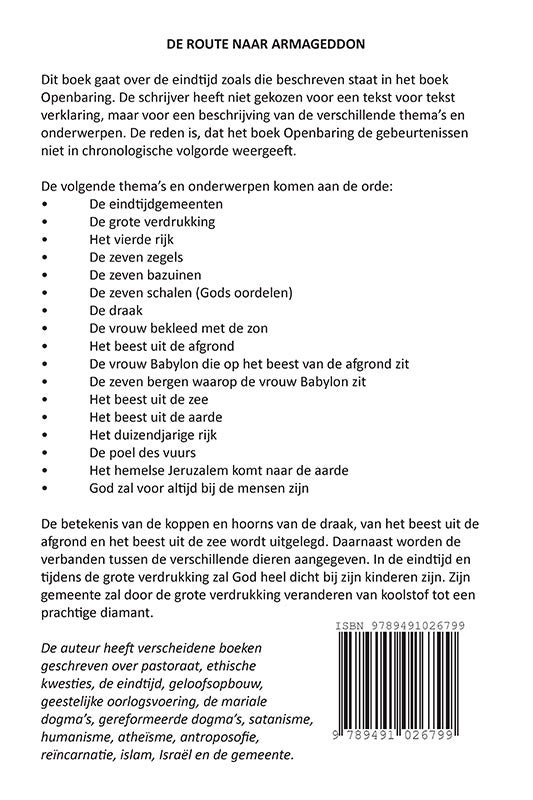 De route naar Armageddon! (Paperback)