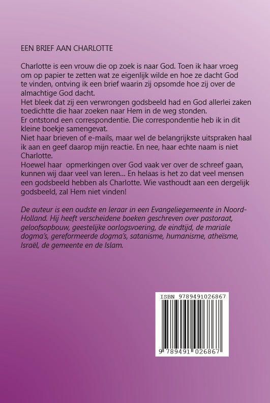 Een brief aan Charlotte (Paperback)