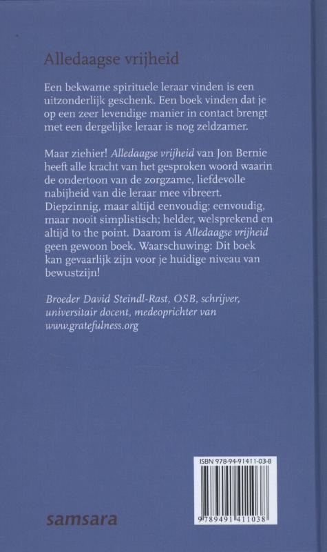 Alledaagse vrijheid (Hardback)