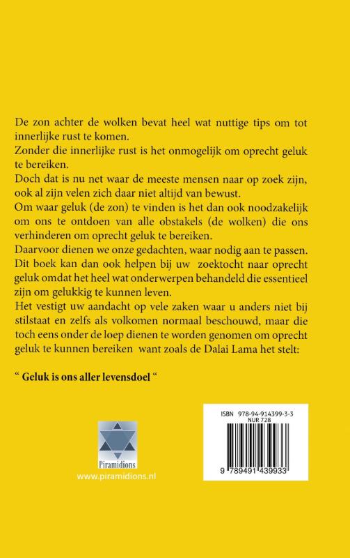 De zon achter de wolken (Paperback)