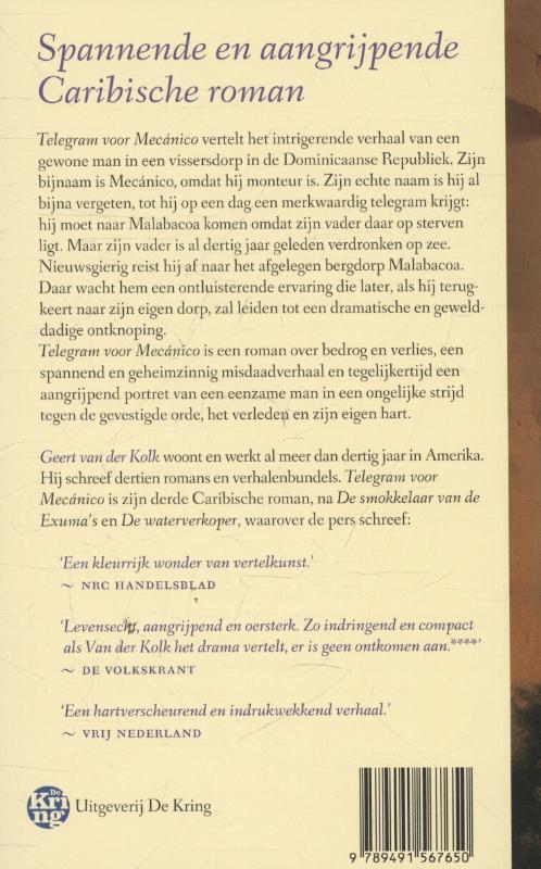 Telegram voor Mecanico (Paperback)