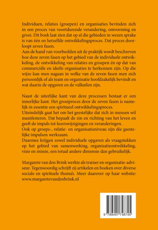 De zeven ontwikkelingsfasen van mens, relatie en organisatie (Paperback)