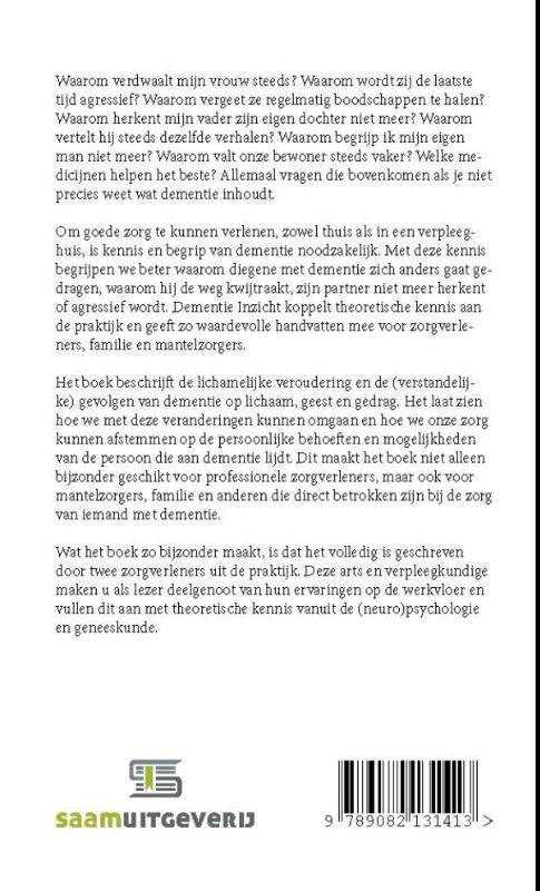 Dementie Inzicht (Paperback)