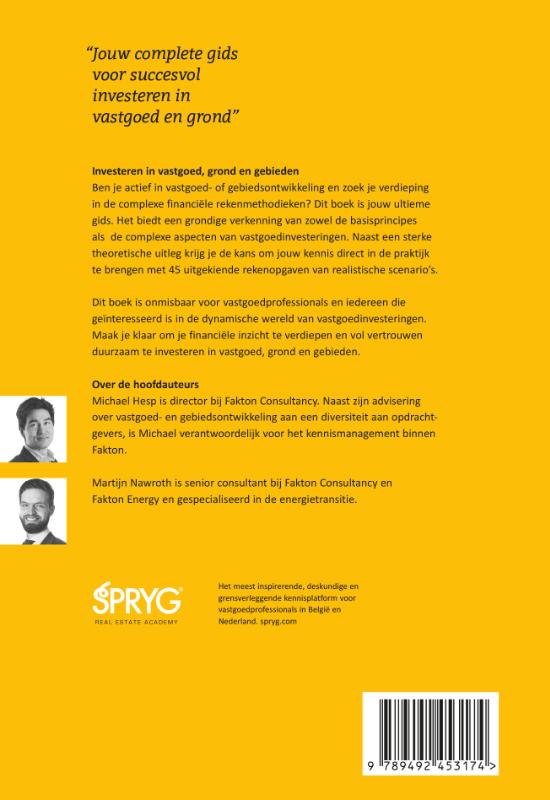 Investeren in vastgoed, grond en gebieden (Hardback)