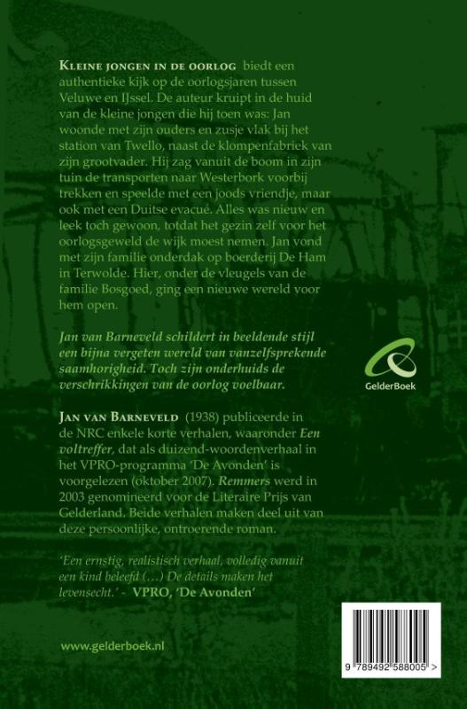 Kleine jongen in de oorlog (Paperback)