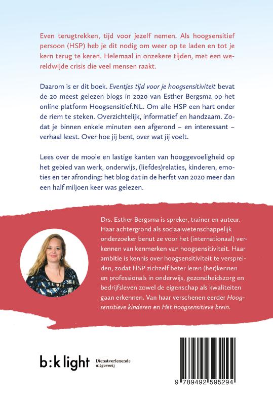 Eventjes tijd voor je hoogsensitiviteit (Paperback)