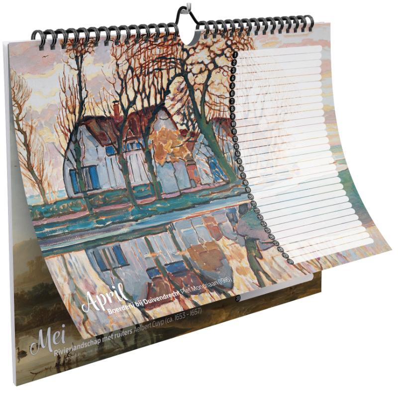 Verjaardagskalender De mooiste schilderijen van Hollandse Meesters (Kalender)