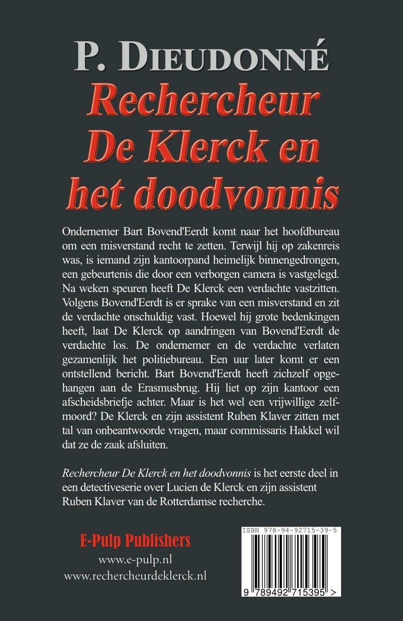 Rechercheur De Klerck en het doodvonnis (E-book)
