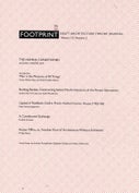 Footprint 25. The Human, Conditioned (Paperback)