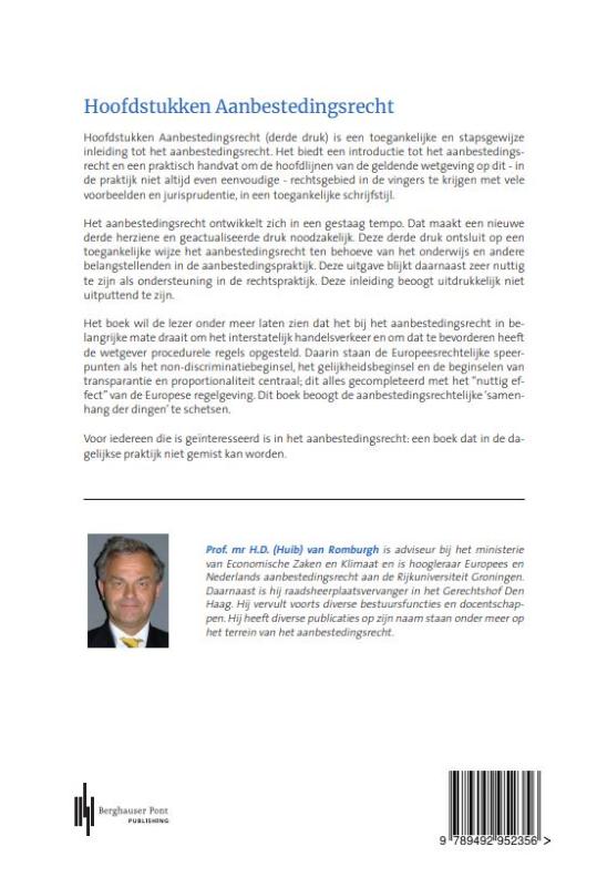 Hoofdstukken aanbestedingsrecht (Paperback)