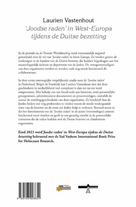 ‘Joodse raden’ in West-Europa tijdens de Duitse bezetting (Hardback)