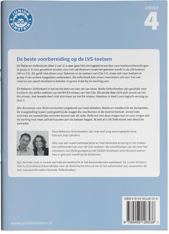 Rekenen Oefenboek Set deel 1 en 2 groep 4 (Paperback)