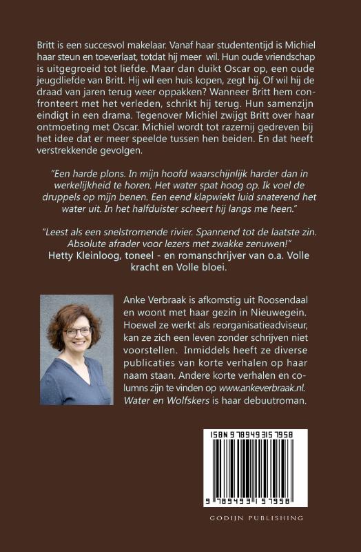 Water en wolfskers (Paperback)
